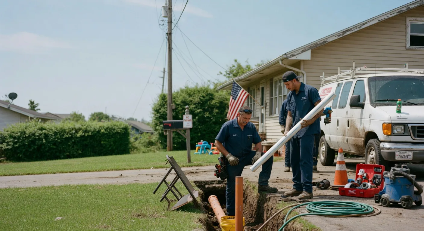 Sewer Line Inspection in Hallett, OK
